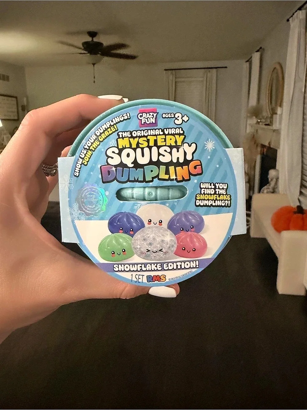 ✨ RMS SNOWFLAKE dumpling ❄️ Viral Squishy Mystery Dumpling Snowflake edition